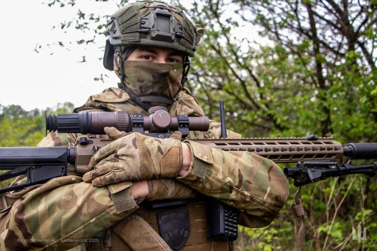 First battle near … and young Ukrainian soldier