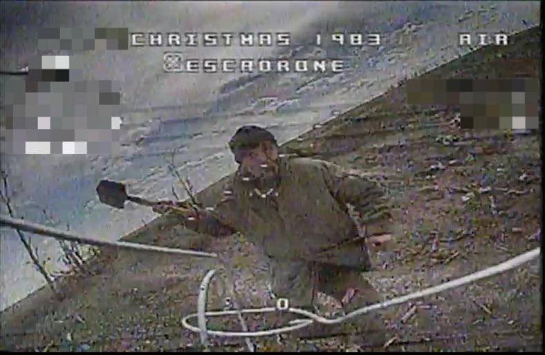 Russian soldiers targeted by Ukrainian FPV drones