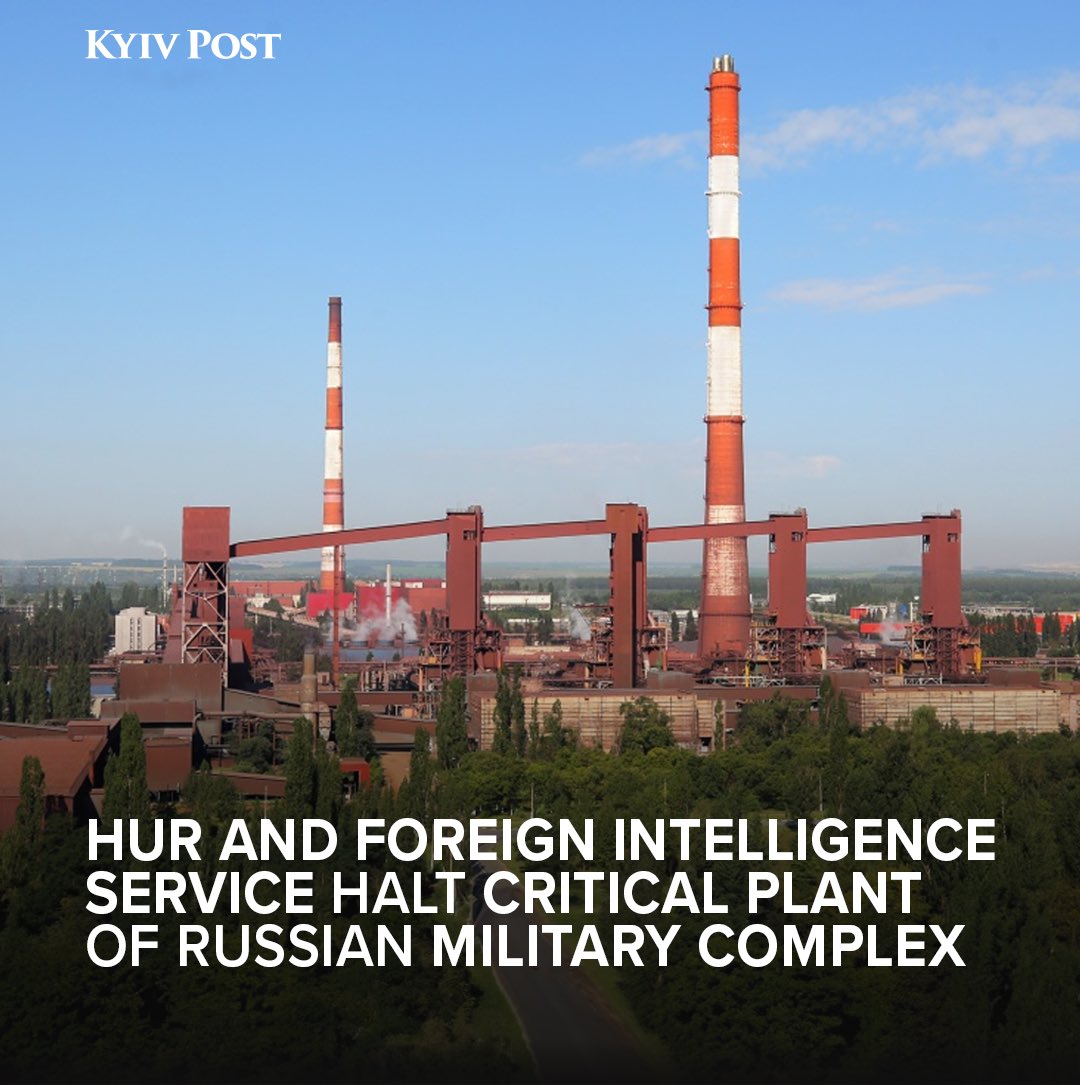 Drone attack halts steel plant crucial to Russia’s military industry