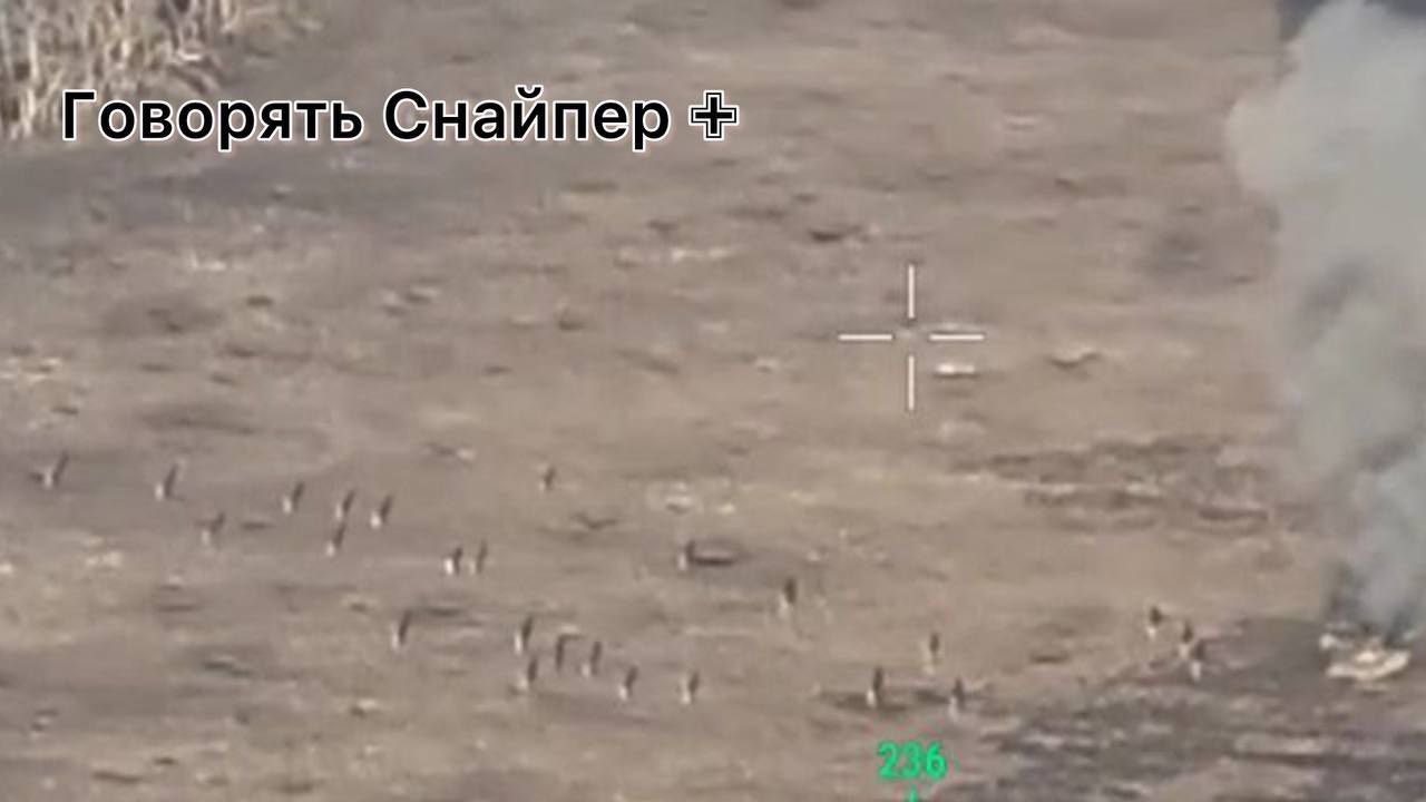 Russian morning attack on Ukrainian positions near Terny