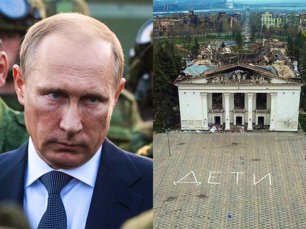 Russia targets civilians, Ukraine does not