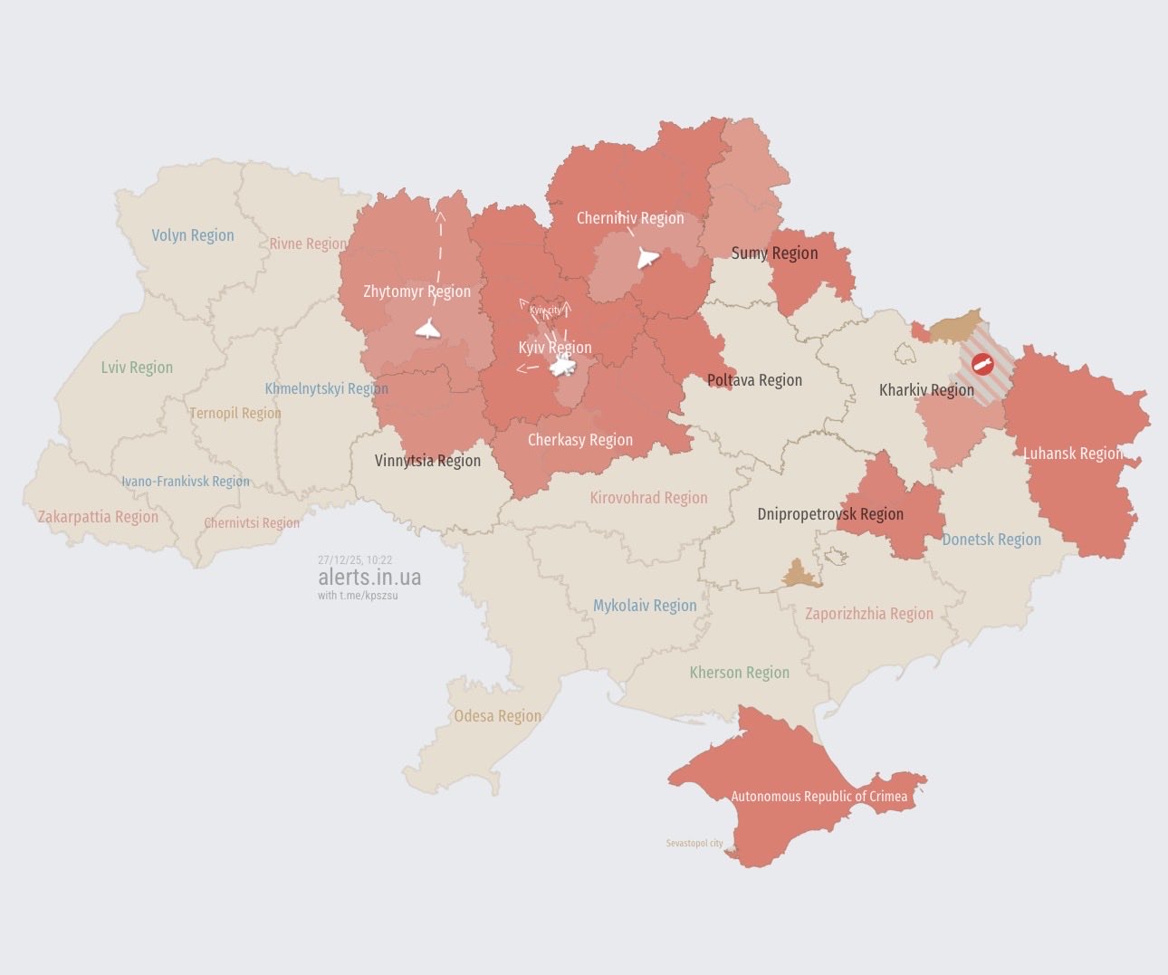 Russian drone attacks continue