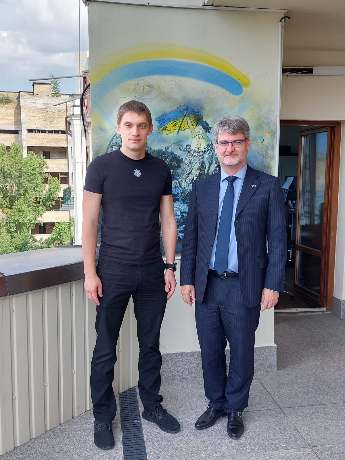 Meeting with Ivan Fedorov in Zaporizhzhia