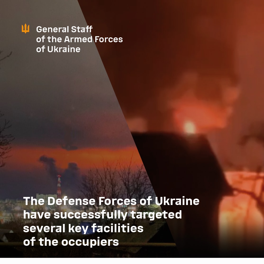 Ukrainian forces strike key Russian targets