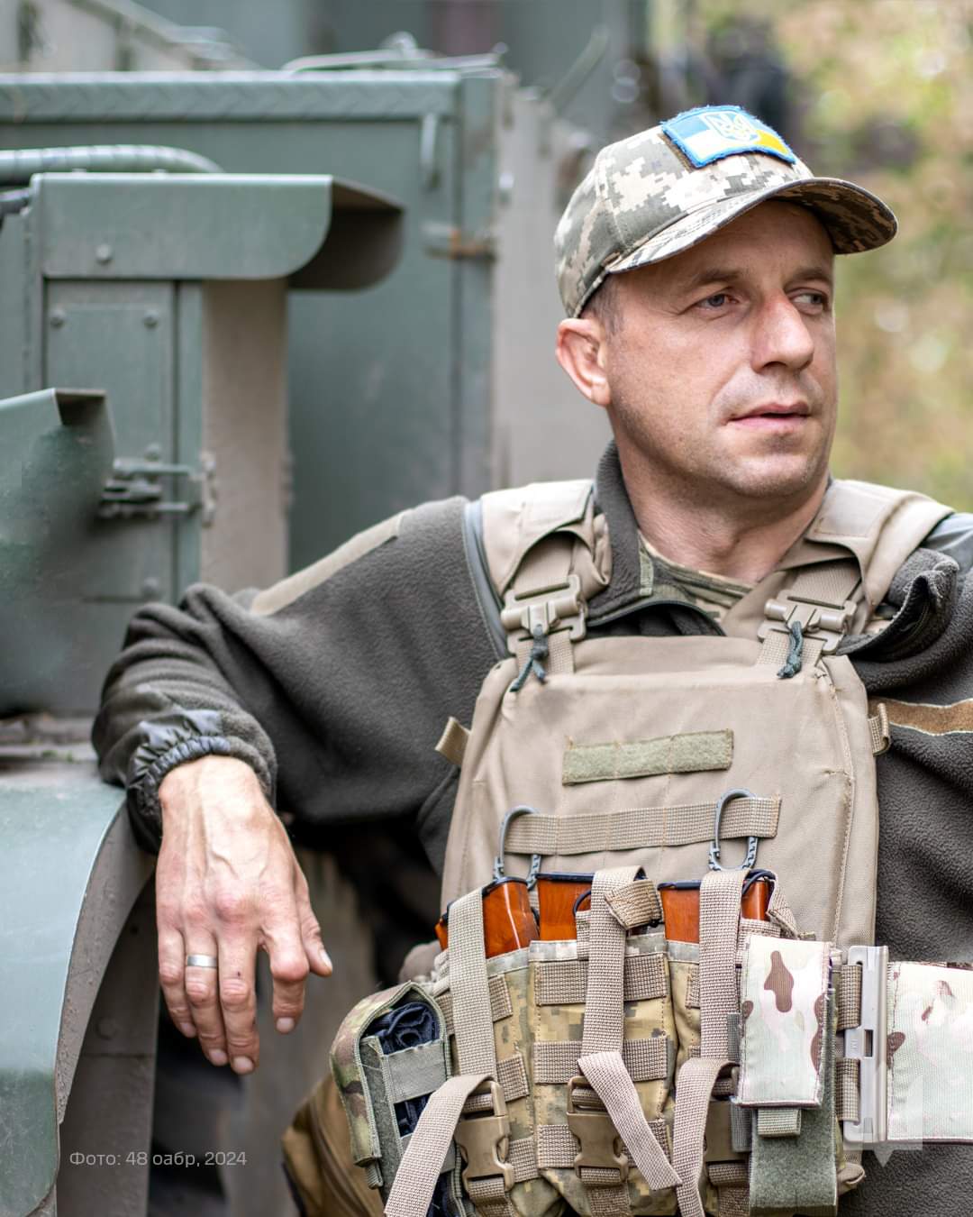 Roman from 48th Artillery Brigade: Did not hesitate, having three children