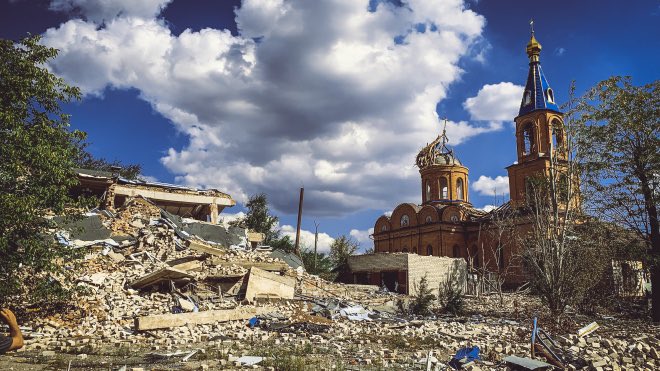 Orikhiv’s appearance in 2024, a glimpse into the future.