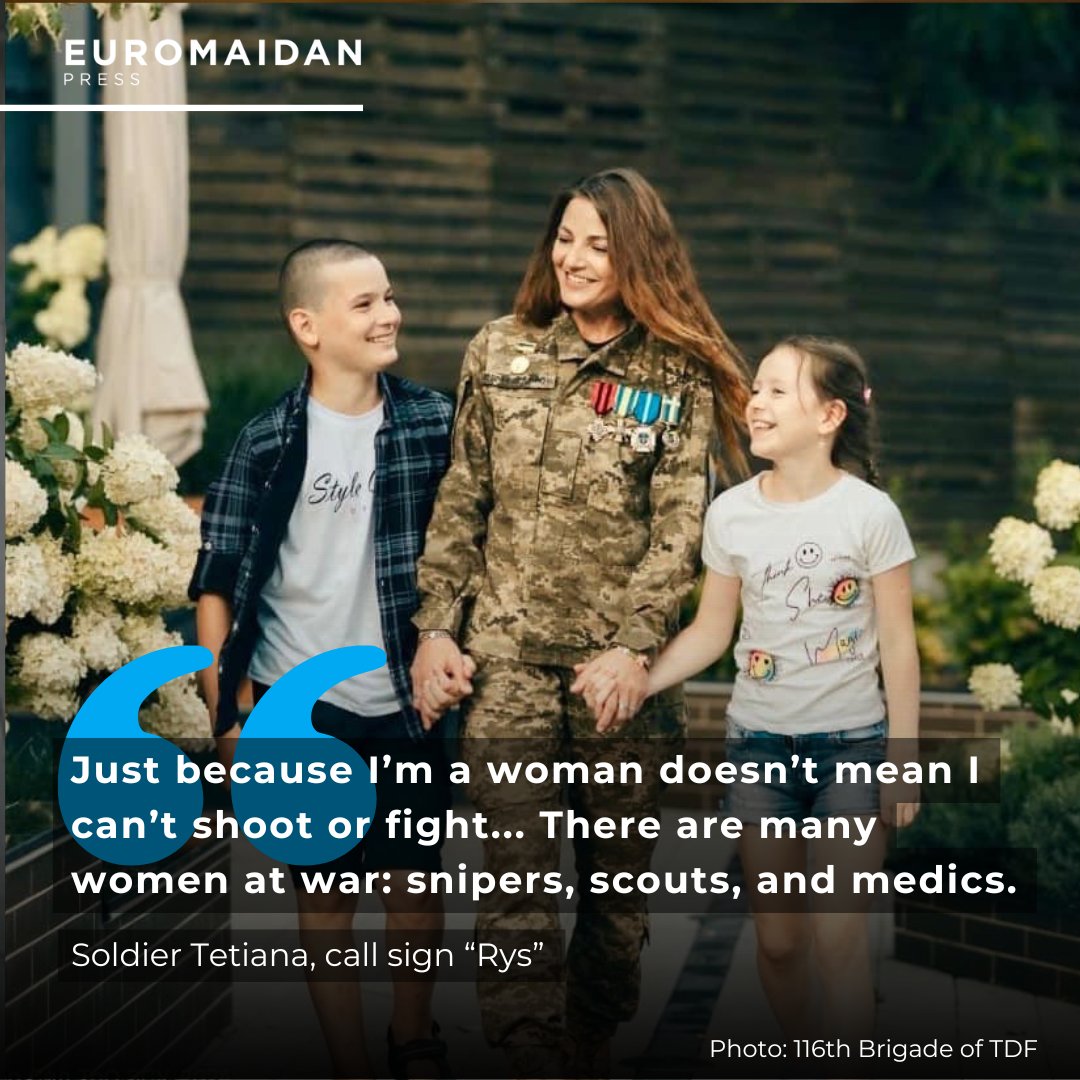 Ukrainian mother soldier challenges gender stereotypes in combat