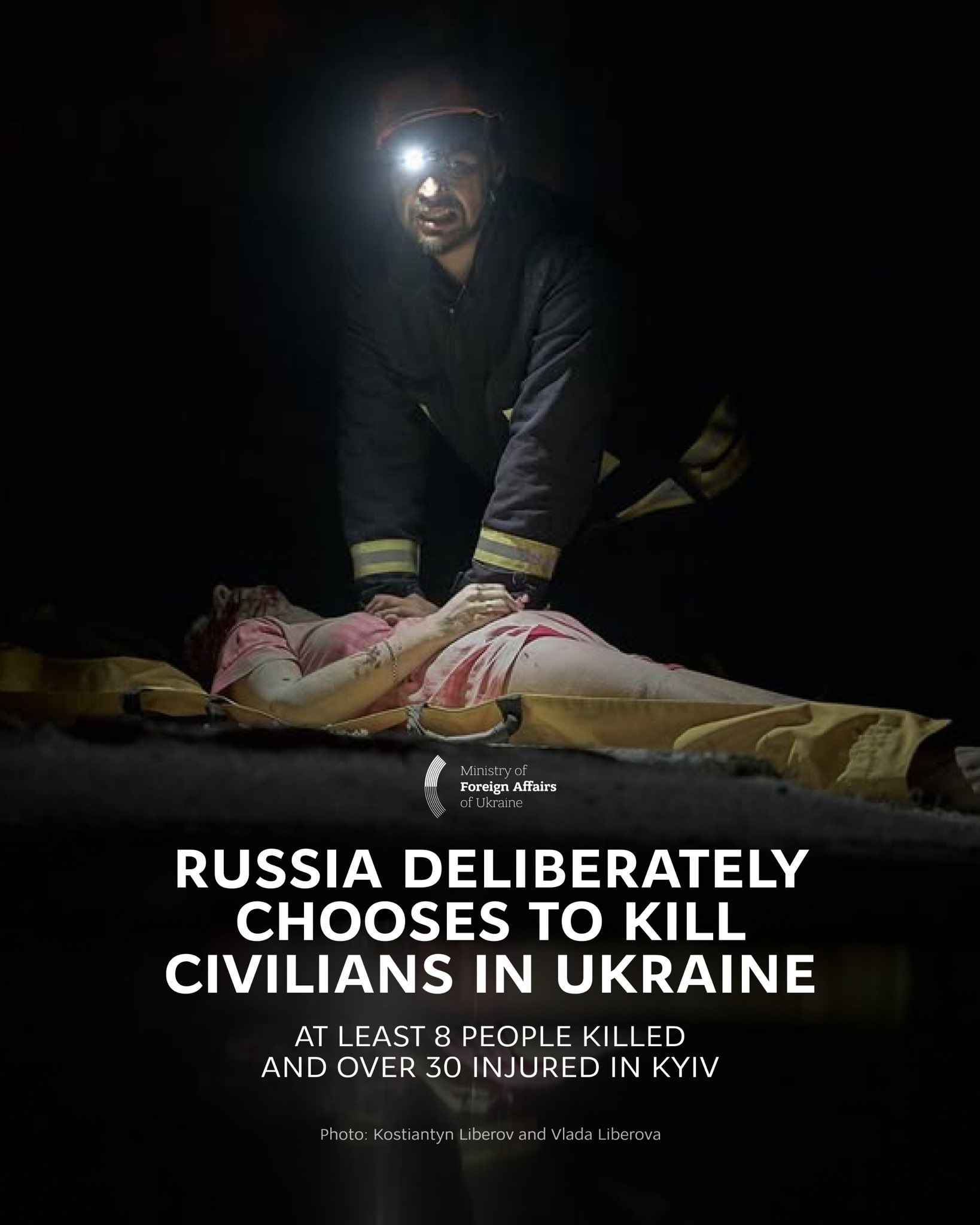 Russia’s Kyiv attack kills 8, injures 30, including children