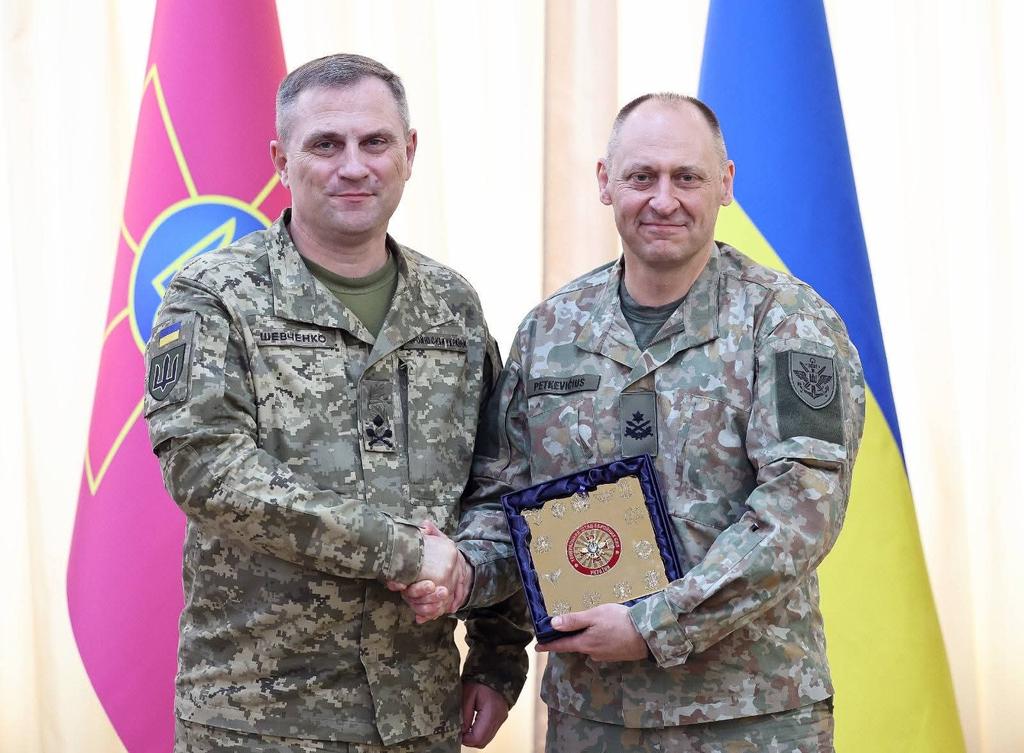 Ukrainian and Lithuanian Deputy Chiefs of Staff Discuss Operations