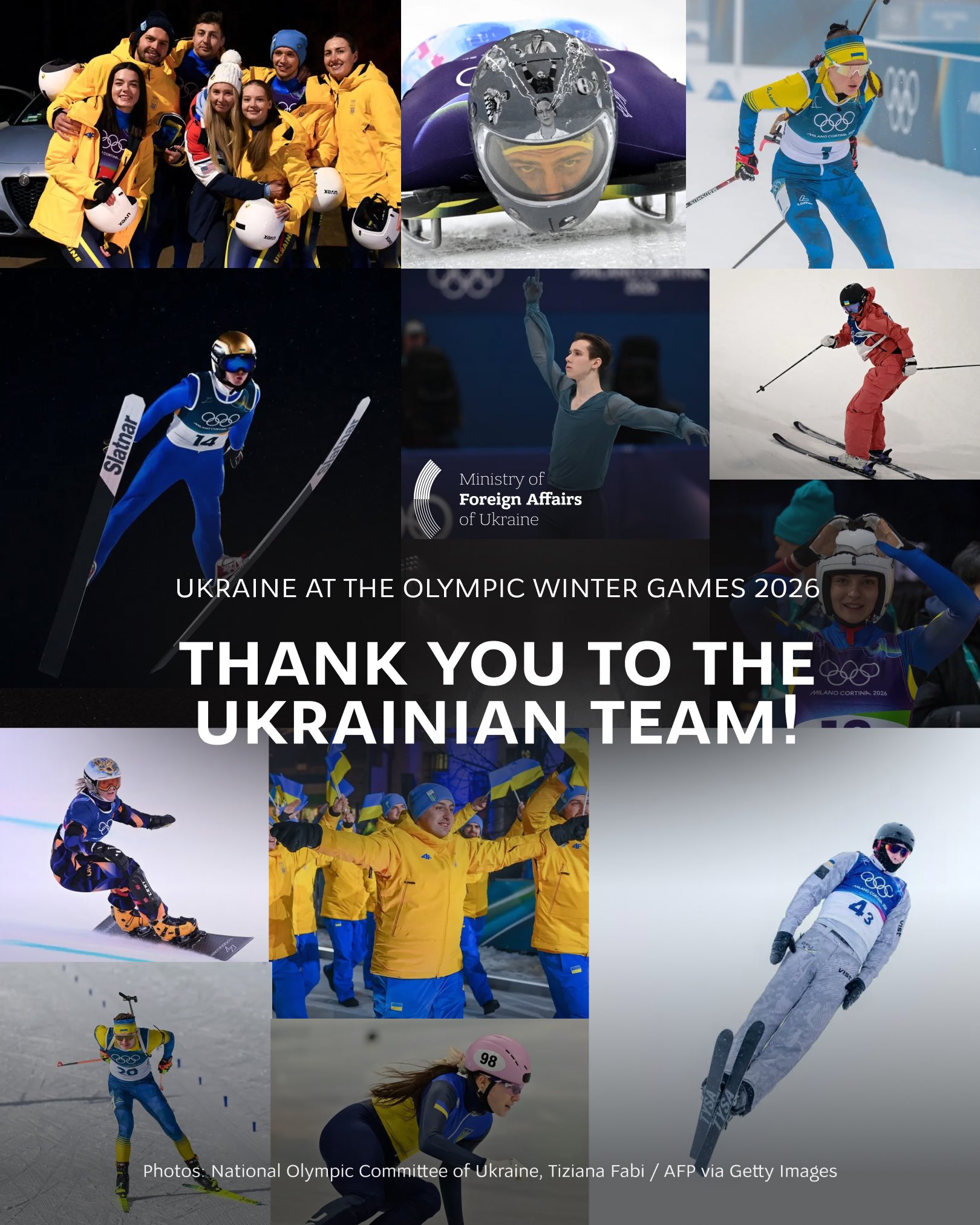 Ukraine proud of athletes under Russian attacks at Olympics