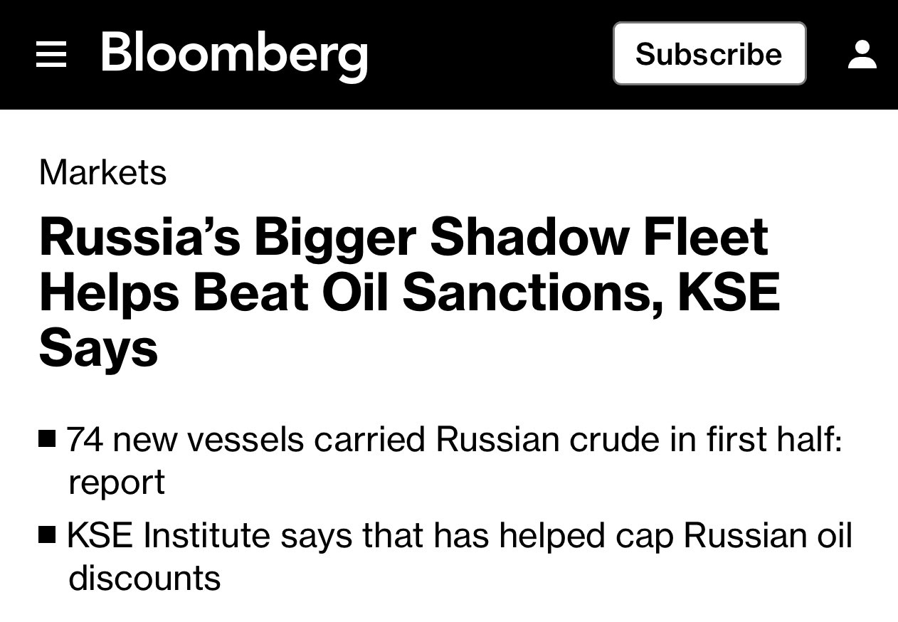 Kyiv School exposes Russia’s shadow fleet evading oil sanctions