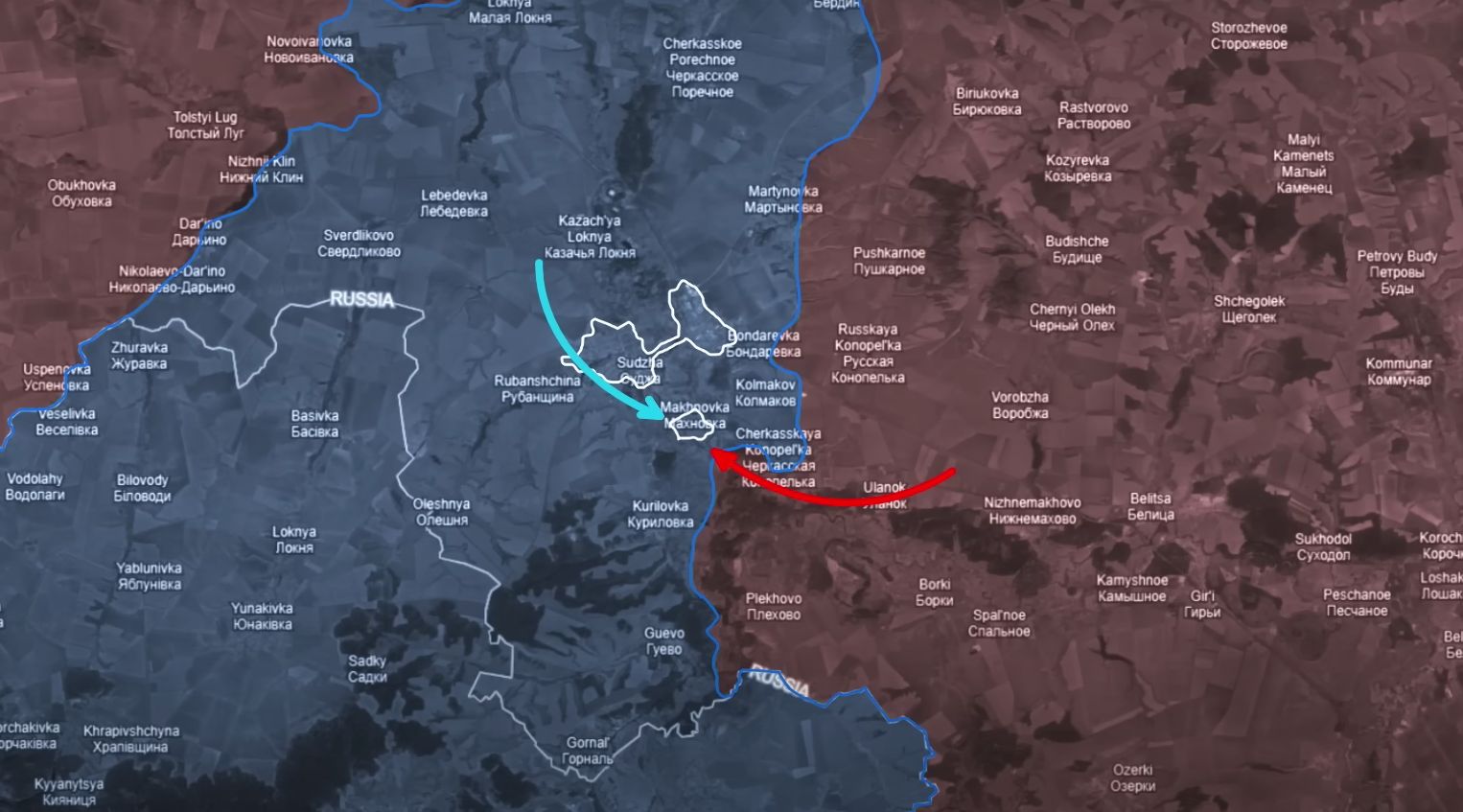 Ukrainian forces repel Russian assault near Sudzha