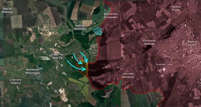 Russes subissent défaite désastreuse à Chasiv Yar