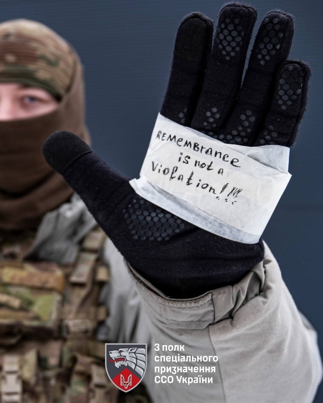 Ukrainian military supports Olympic athletes honoring those killed by Russia