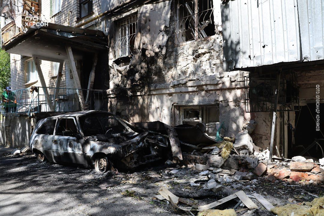 Russian drone kills a woman in Kherson district