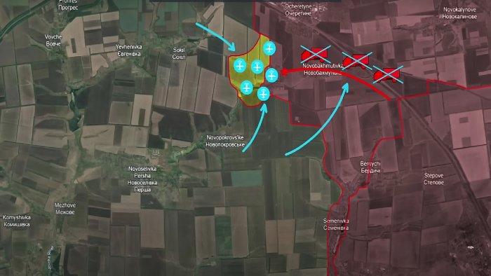 Ukraine frappe près d’Ocheretyne avec drones