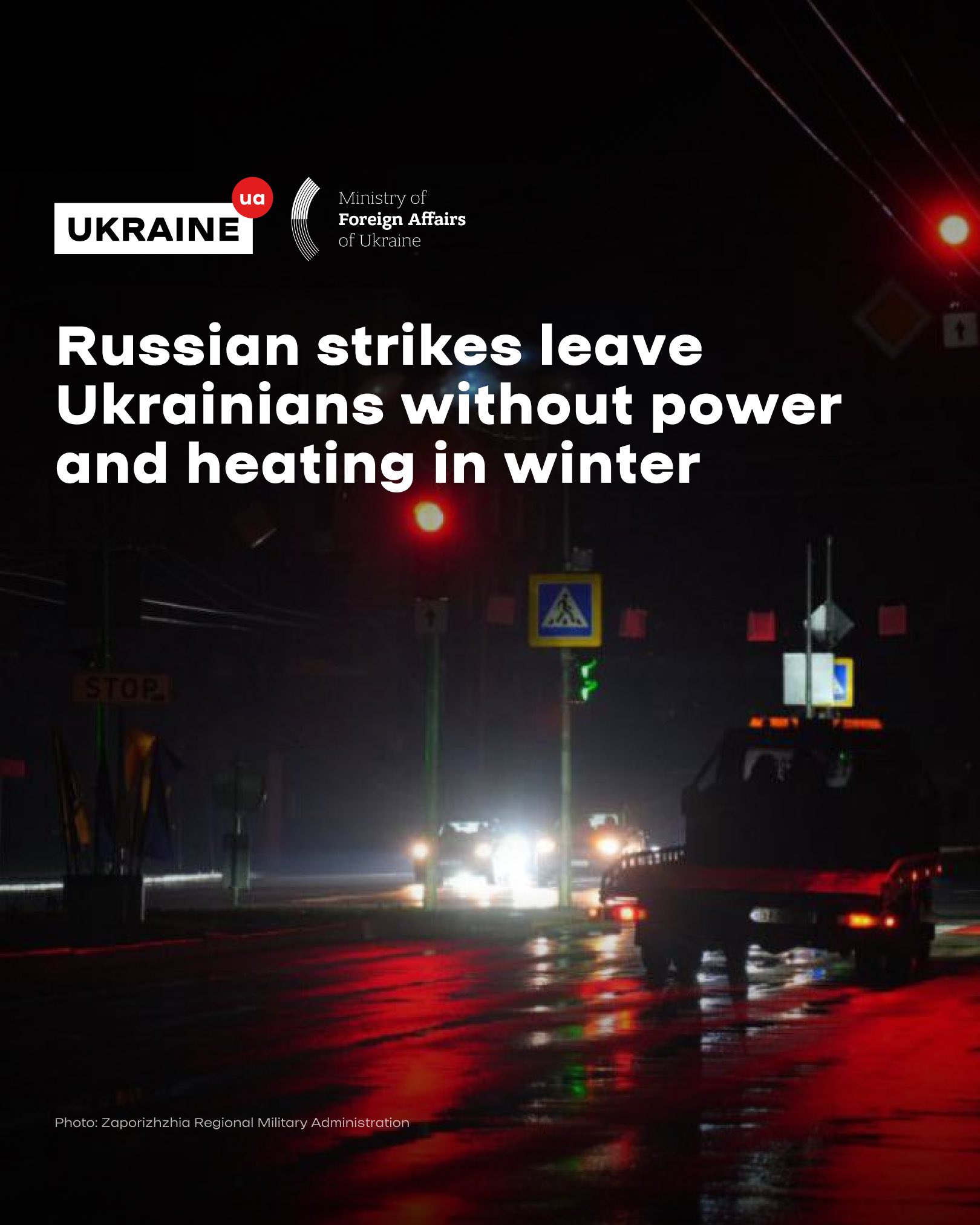 Russia attacks Ukraine’s civilian energy infrastructure