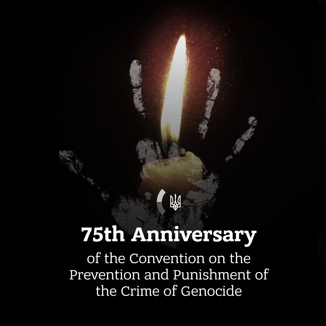 Ukraine marks Genocide Convention anniversary, condemns Russia’s false allegations