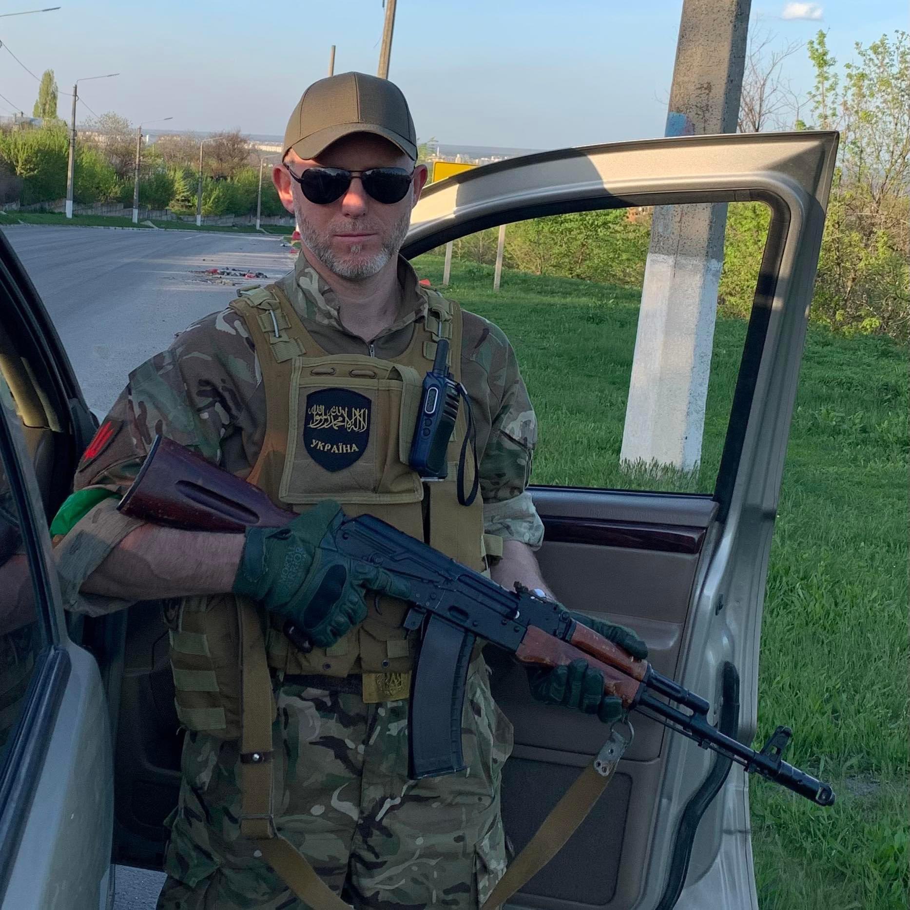 Ukraine’s top Muslim mufti becomes combat paramedic