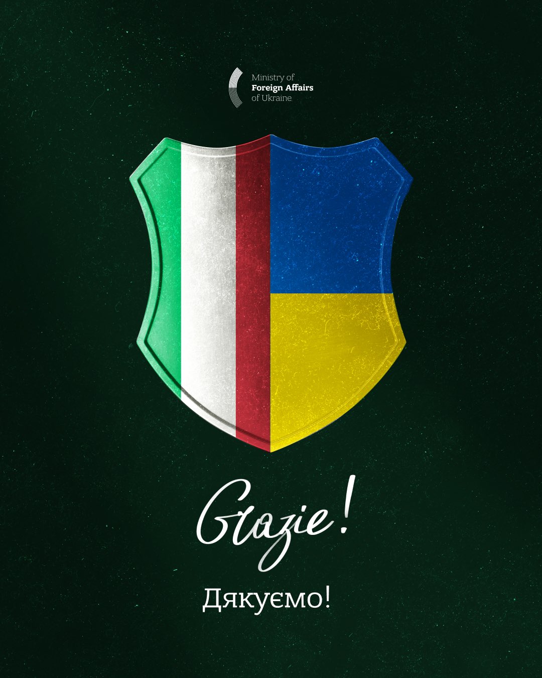 Ukraine thanks Italy for 12th assistance package, highlights European unity