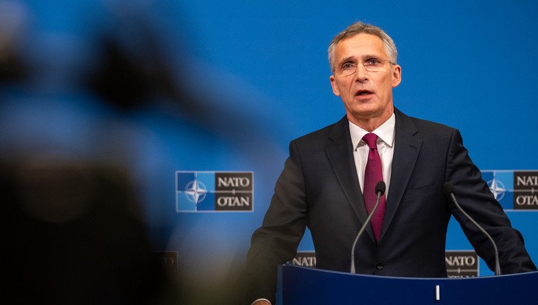 NATO chief urges support for Ukraine amid war