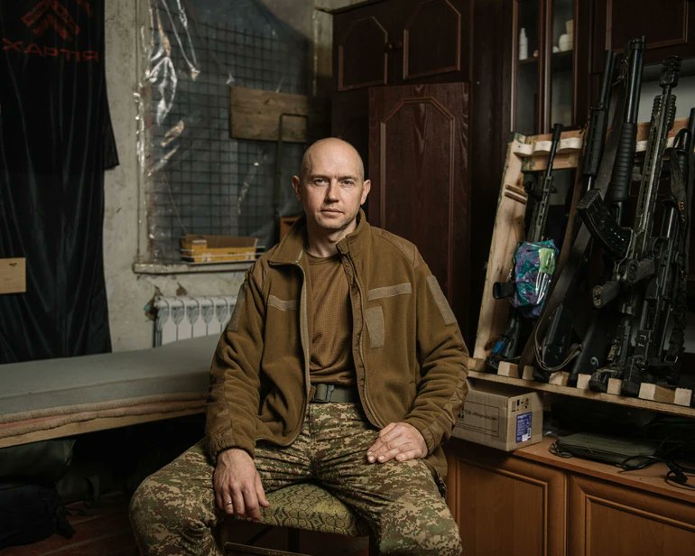 Ukrainian tailor from Kharkiv joins army after draft notice