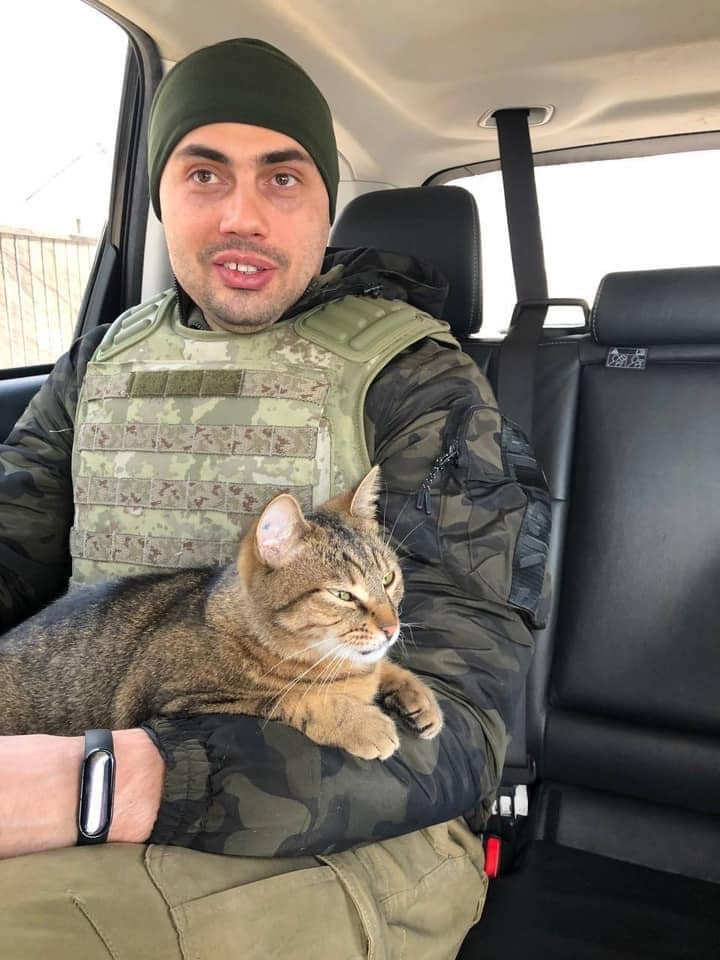 Animals rescued from ruins of liberated Ukrainian villages