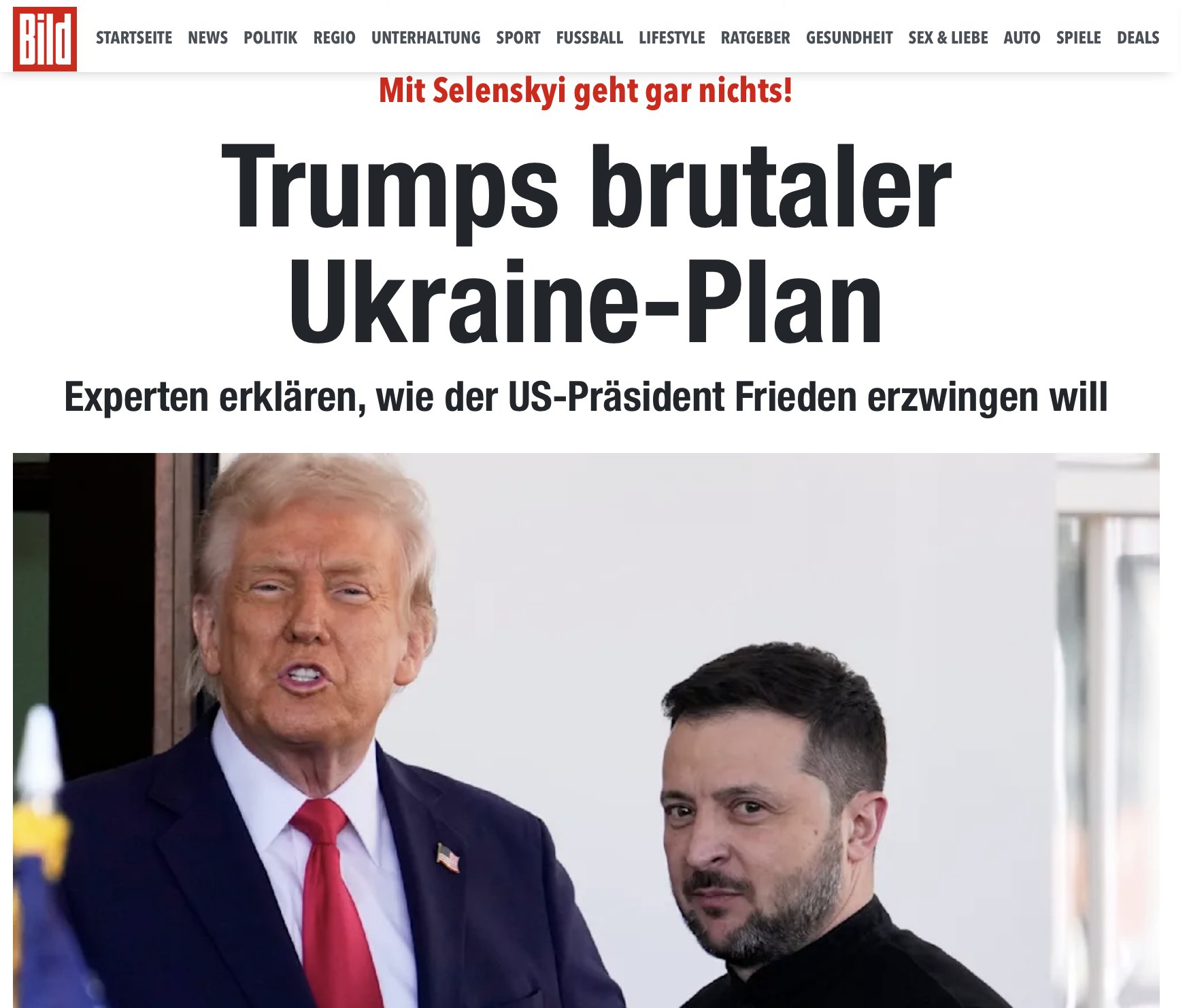 Trump pressures Zelensky to resign by withholding weapons