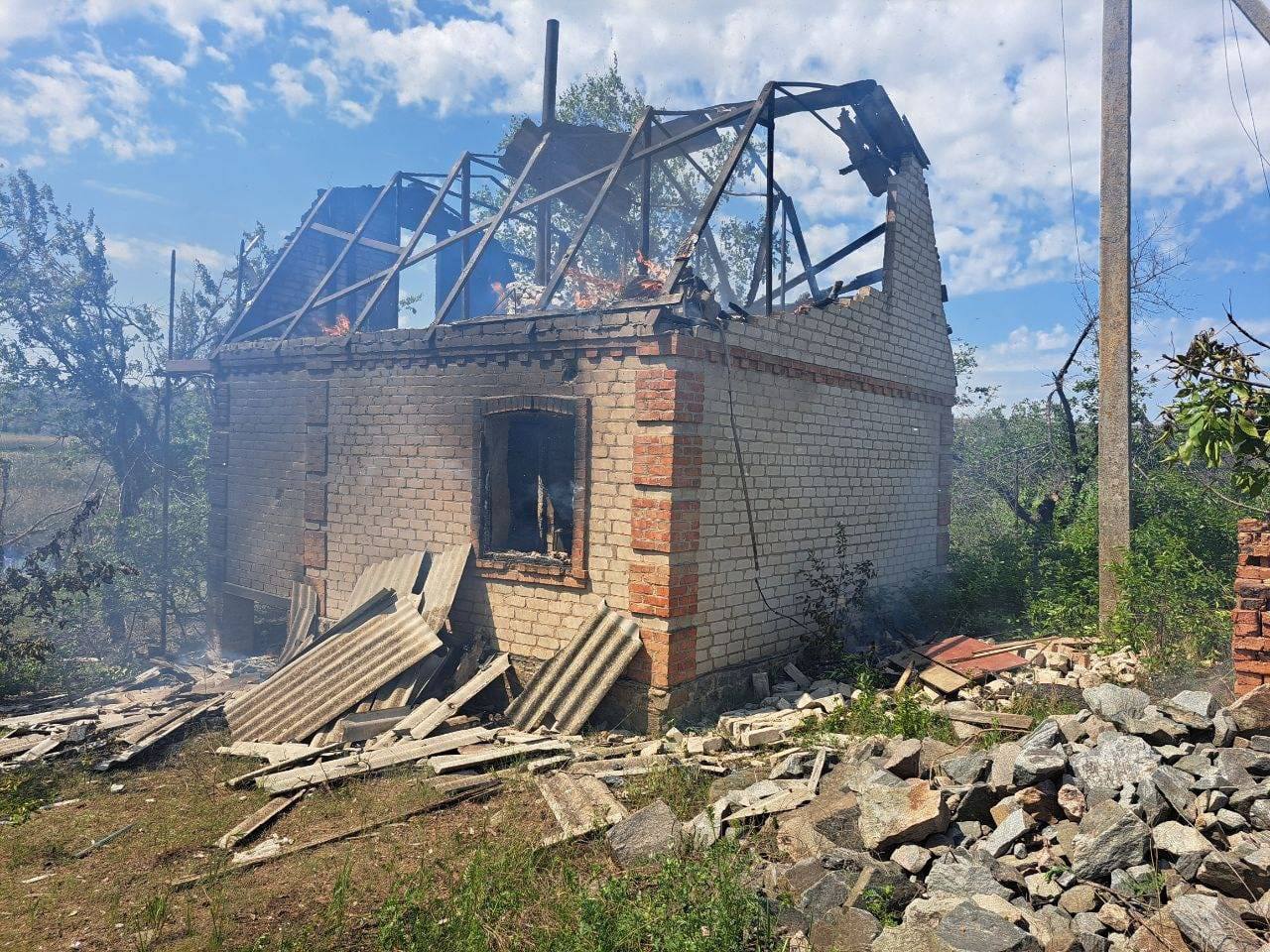 Russia strikes six settlements in Zaporizhzhia Oblast