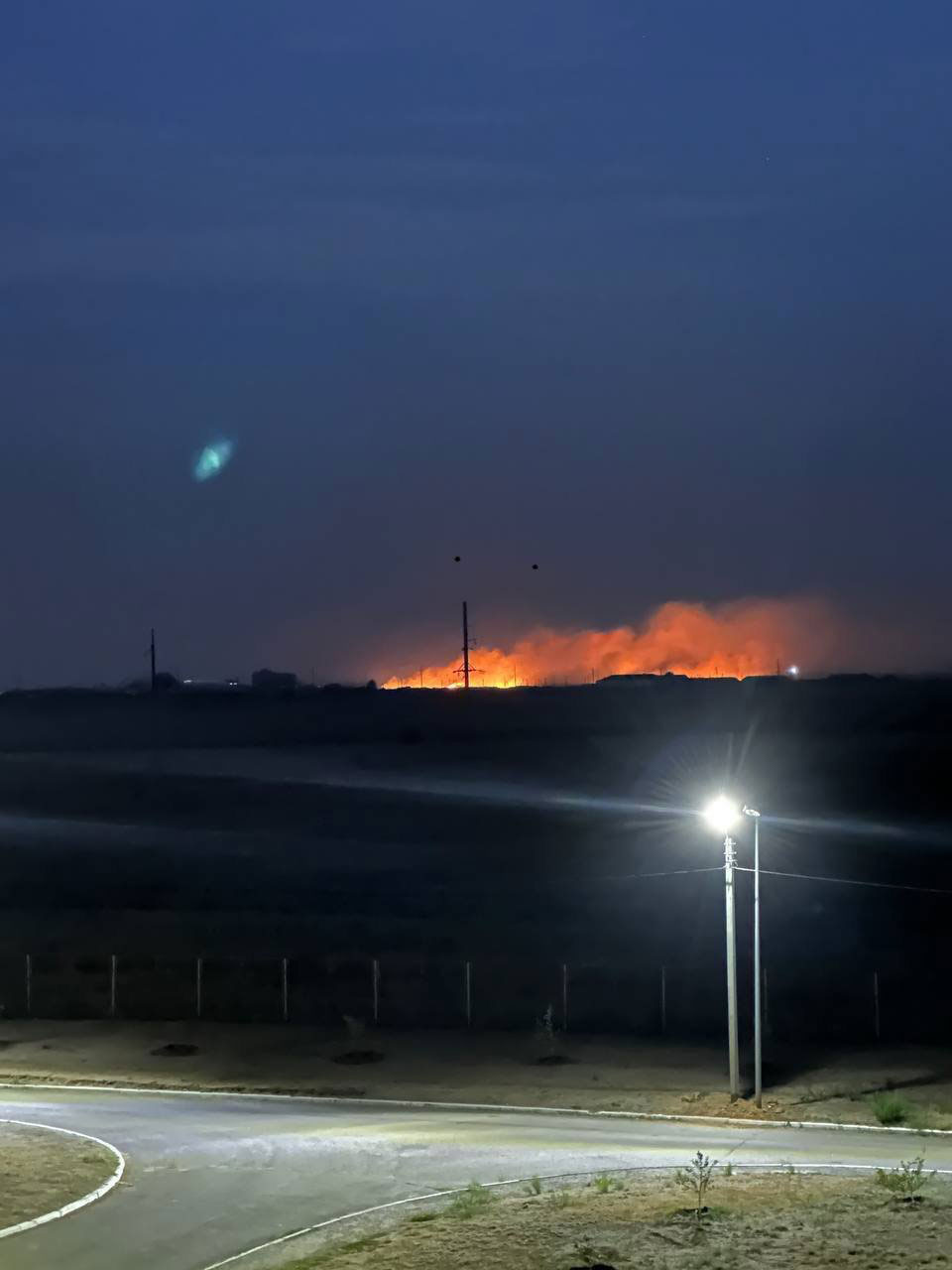 Explosions and fires at Russian airbase in Volgograd Oblast after drone attack