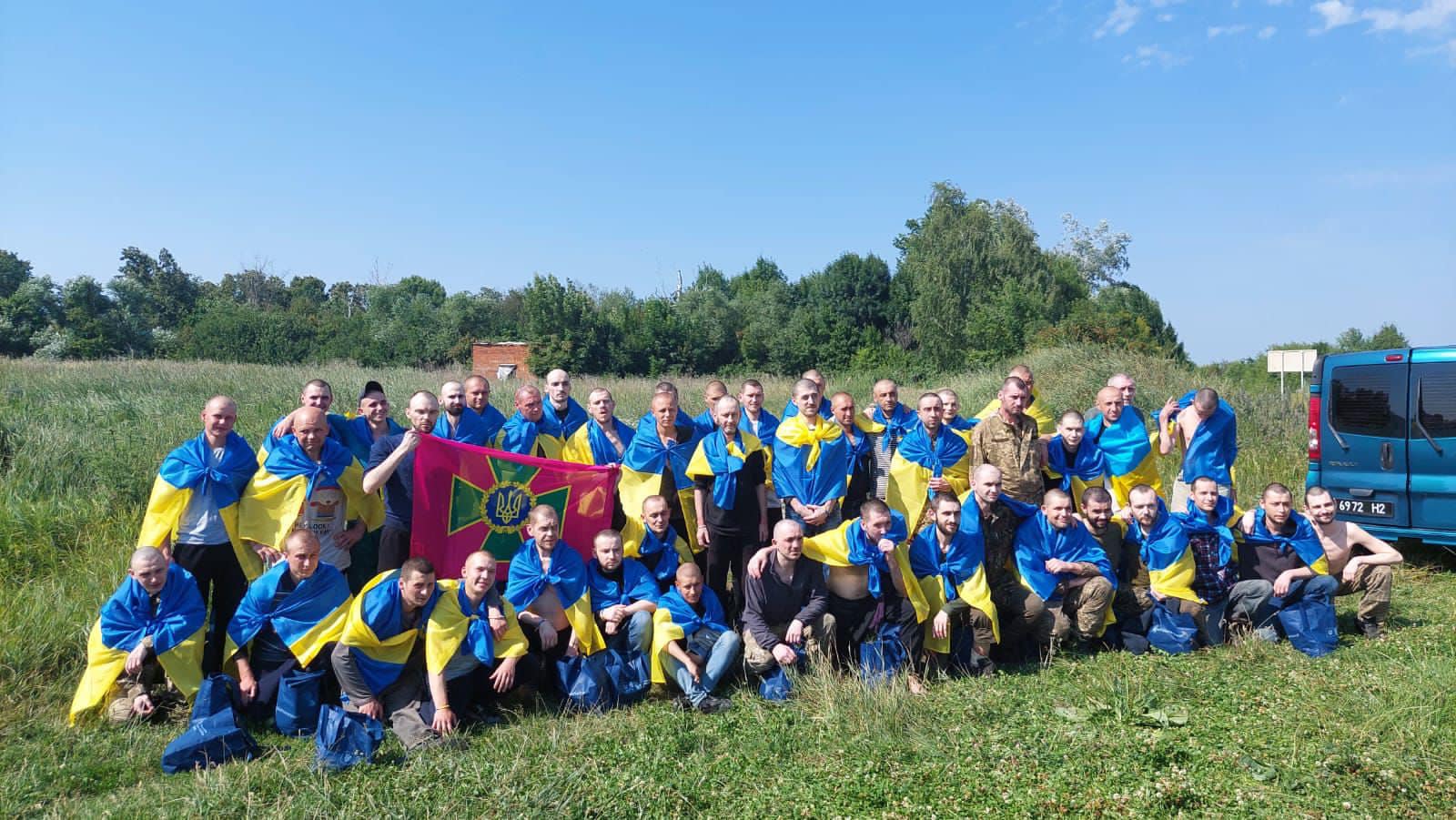 14 Ukrainian servicemen, including National Guardsmen and border guards, returned in prisoner exchange