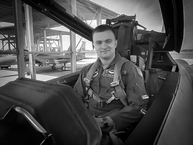 Ukraine’s Air Force Lieutenant Colonel Oleksiy “Moonfish” Mes’. Gone in the sky forever.