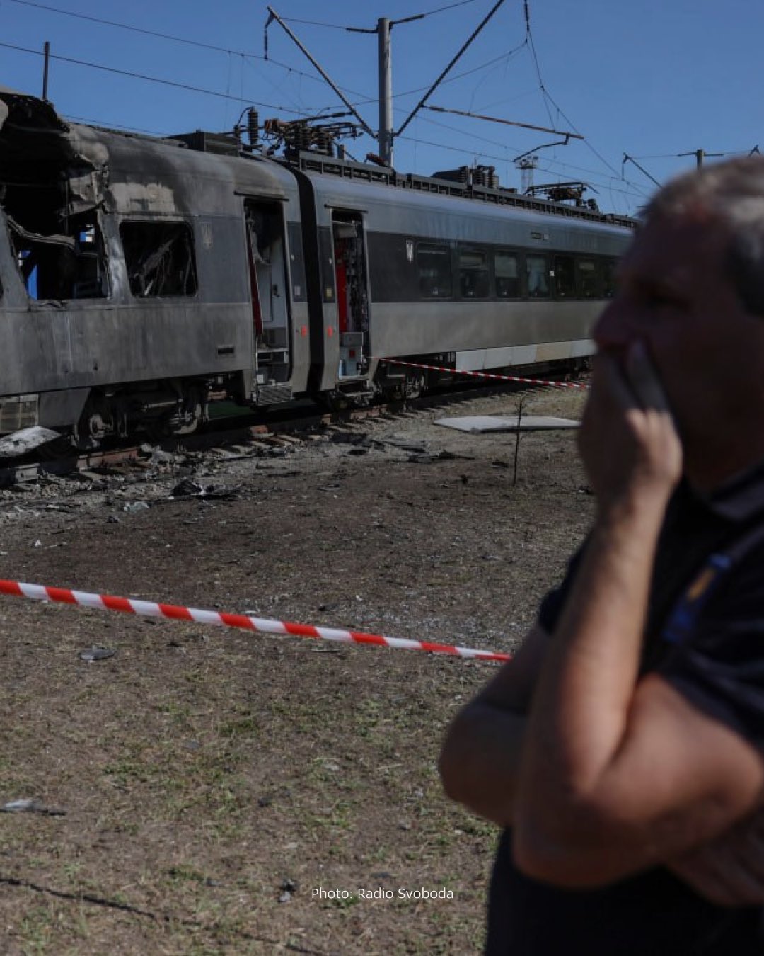 Kyiv–Kharkiv route hit by targeted strike