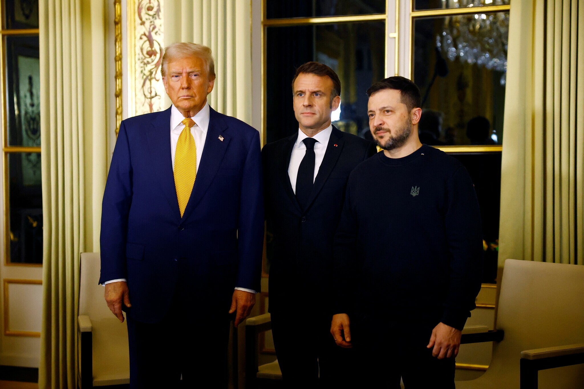 Trump-Zelenskyy-Macron talks at Notre-Dame reopening