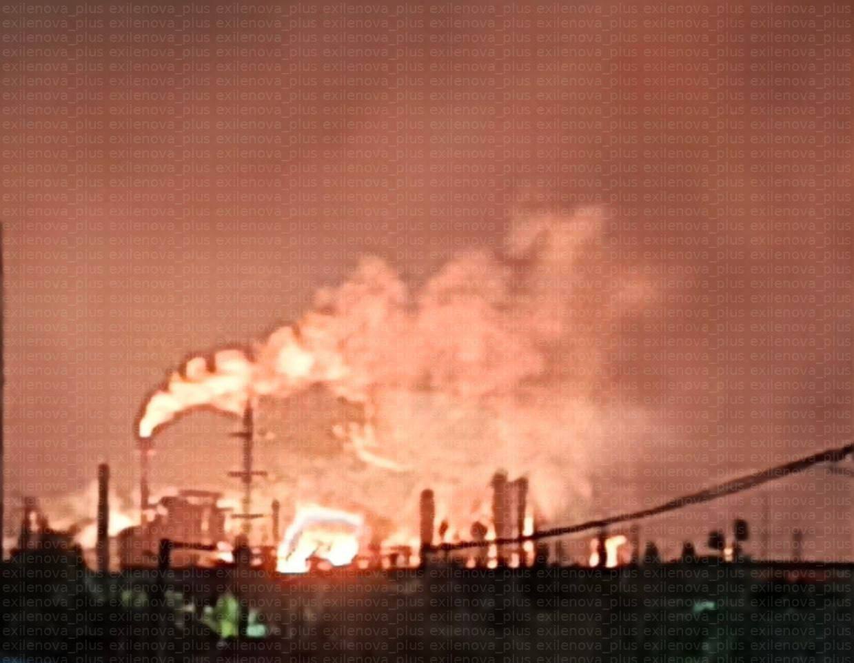 Ukrainian drones hit Ryazan oil refinery and Luhansk fuel depot