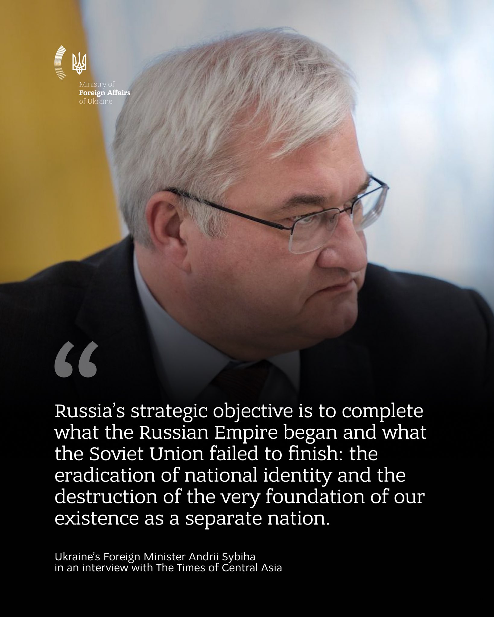 Ukraine FM outlines strategic priorities with Kazakhstan in interview