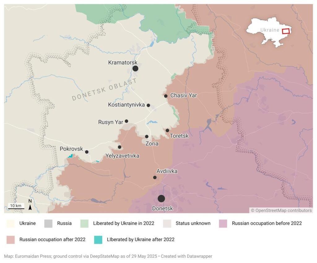Chasiv Yar: Russia’s Strategic Bet on a Thin Defensive Gap