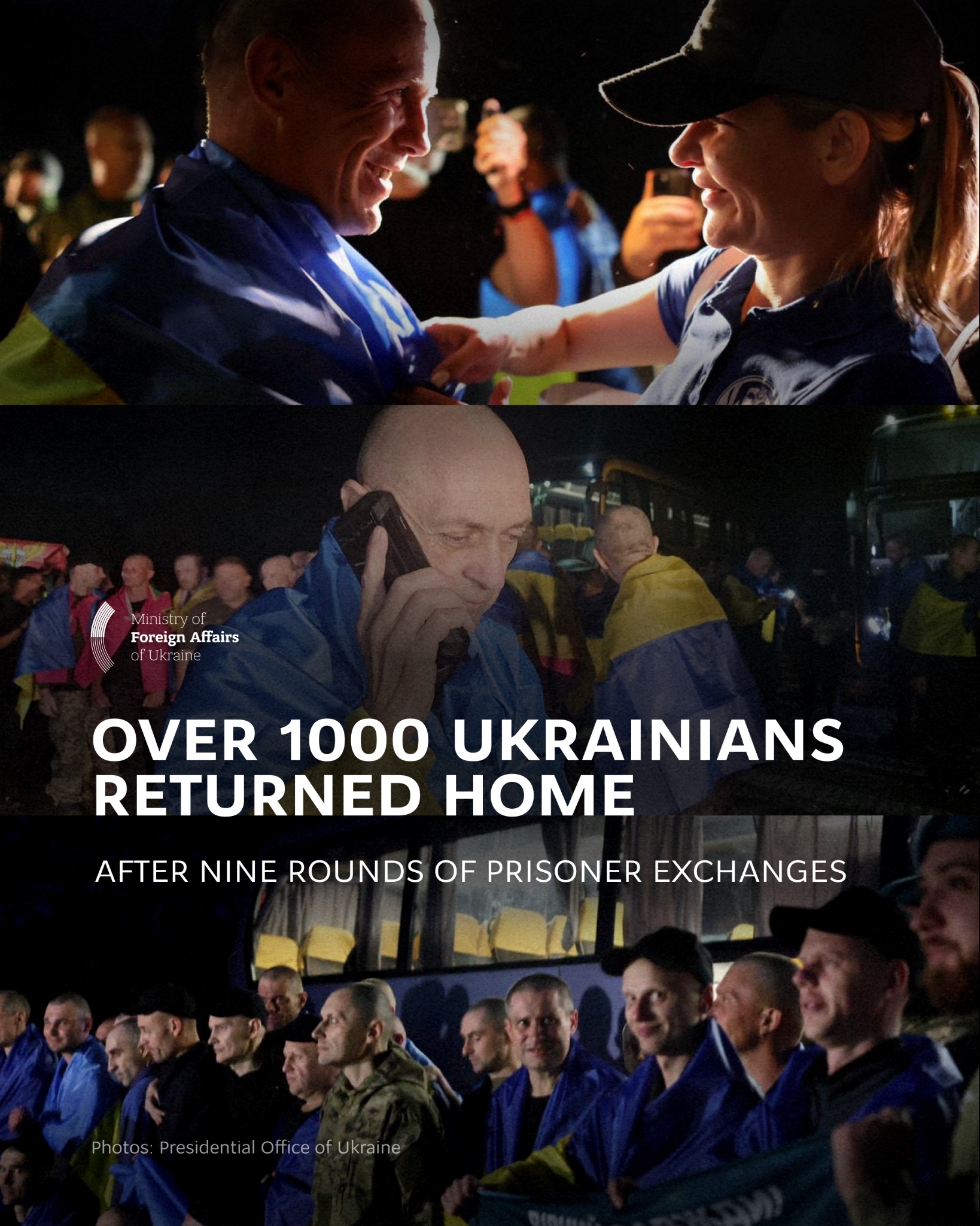 Severely wounded Ukrainian POWs finally home after three years