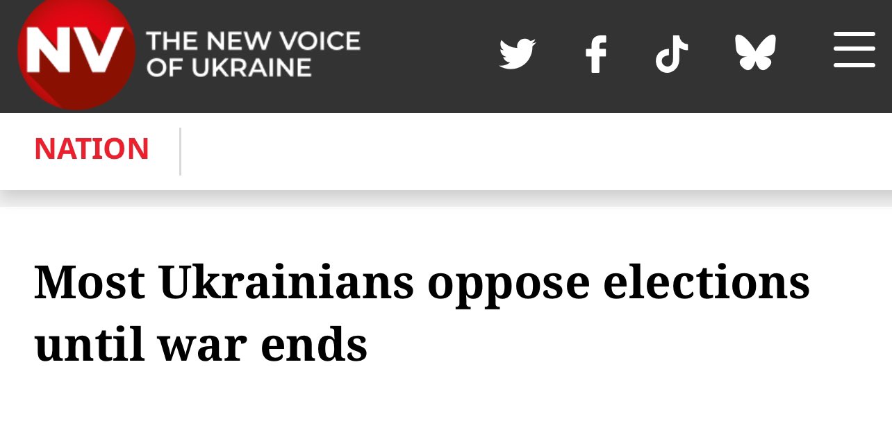 Majority of Ukrainians oppose wartime elections: 56% fall, 67% winter