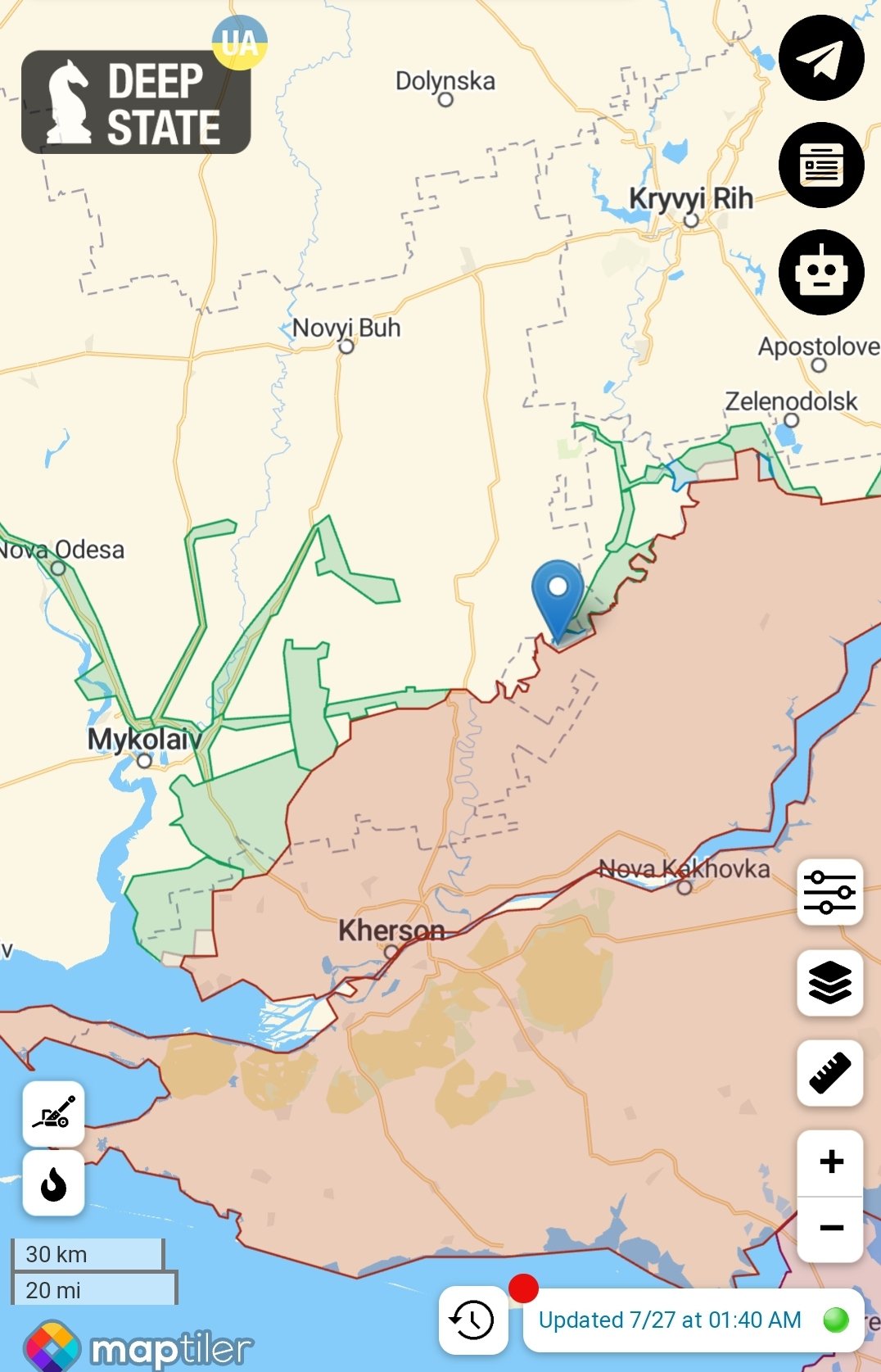 Ukraine Retakes Andriivka Village in Kherson Oblast Amidst Airstrikes