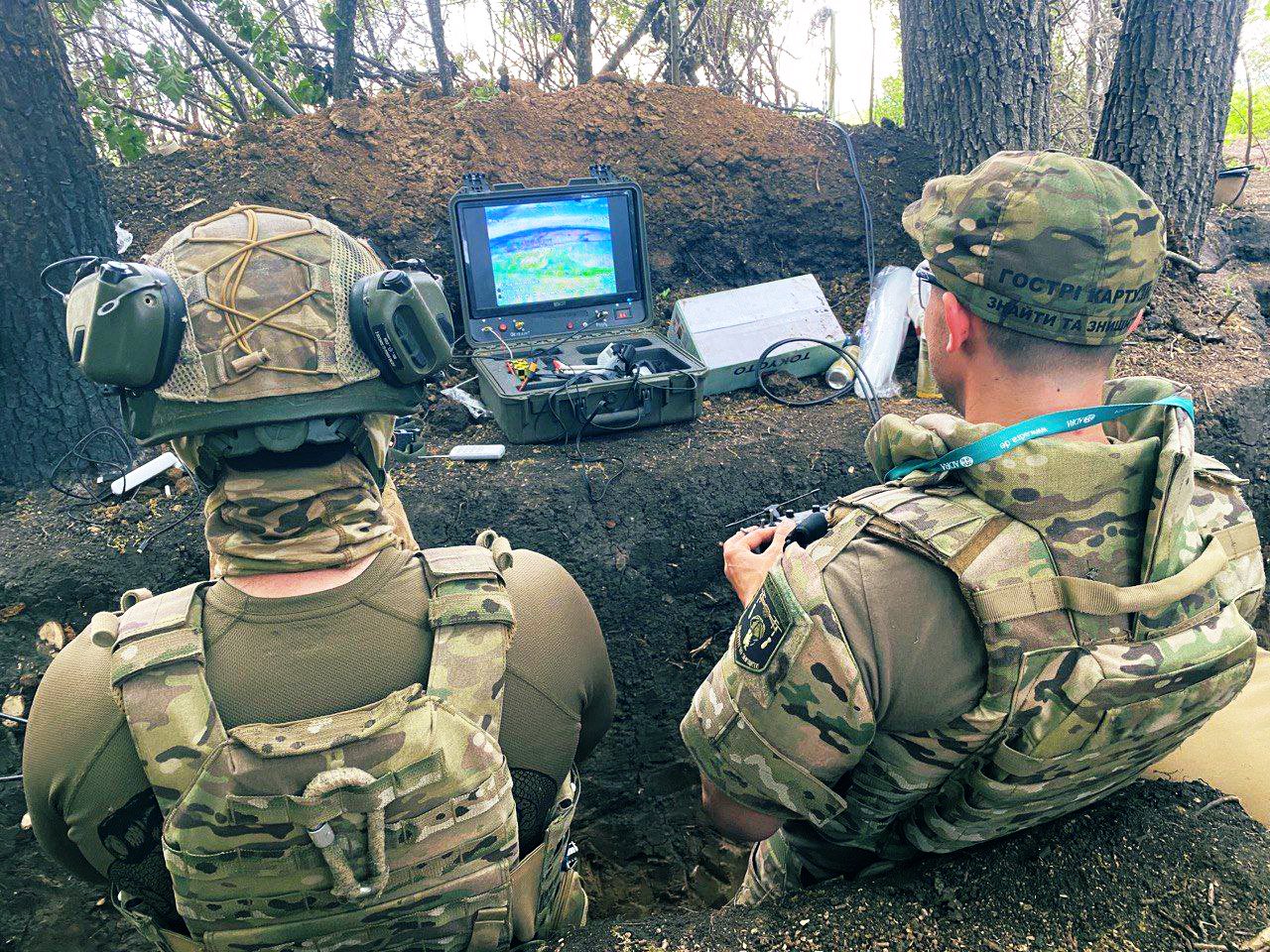 Ukrainian unit Gosti Kartuzy active in Kharkiv region