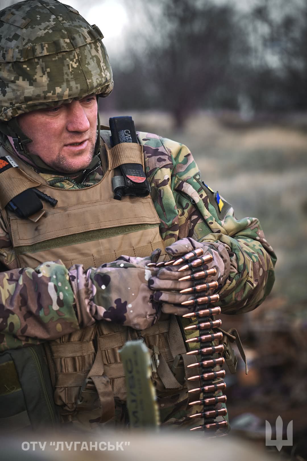 Machine gunners train to deter Russian ‘meat assaults’