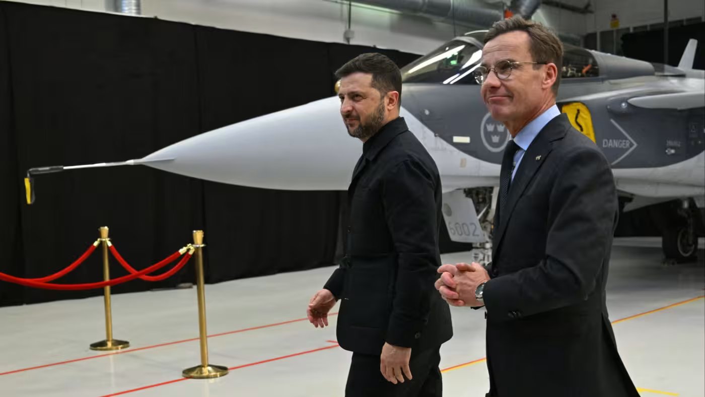 Sweden plans Gripen assembly plant in Ukraine for 150 jets