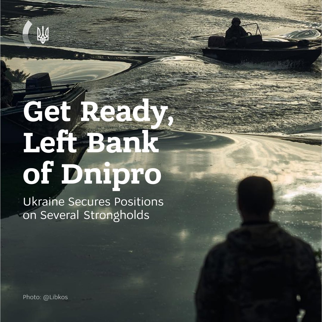 Ukraine: Left-Bank Dnipro operations and consolidations