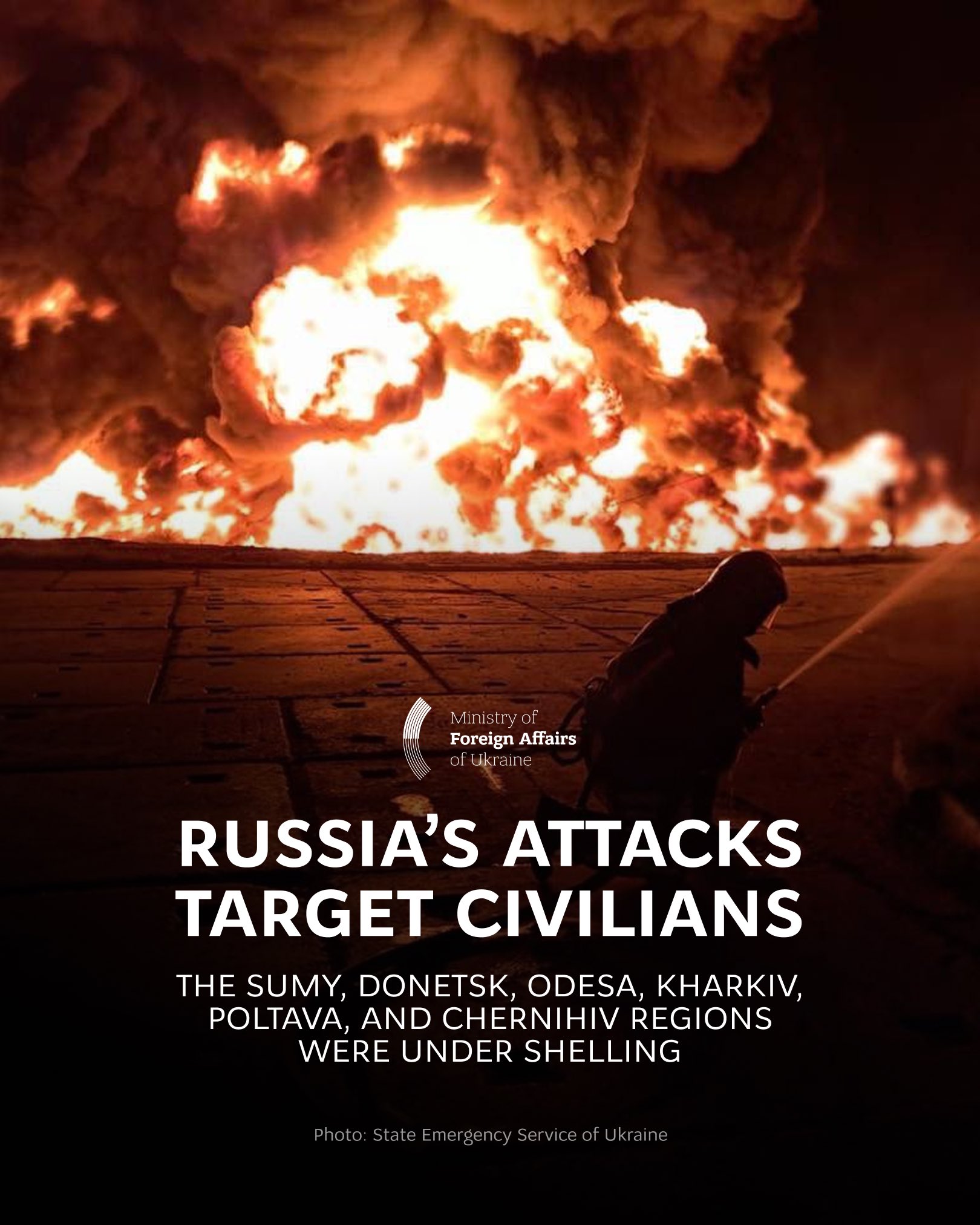 Russian drone strike injures 14, including children; aerial bomb traps people