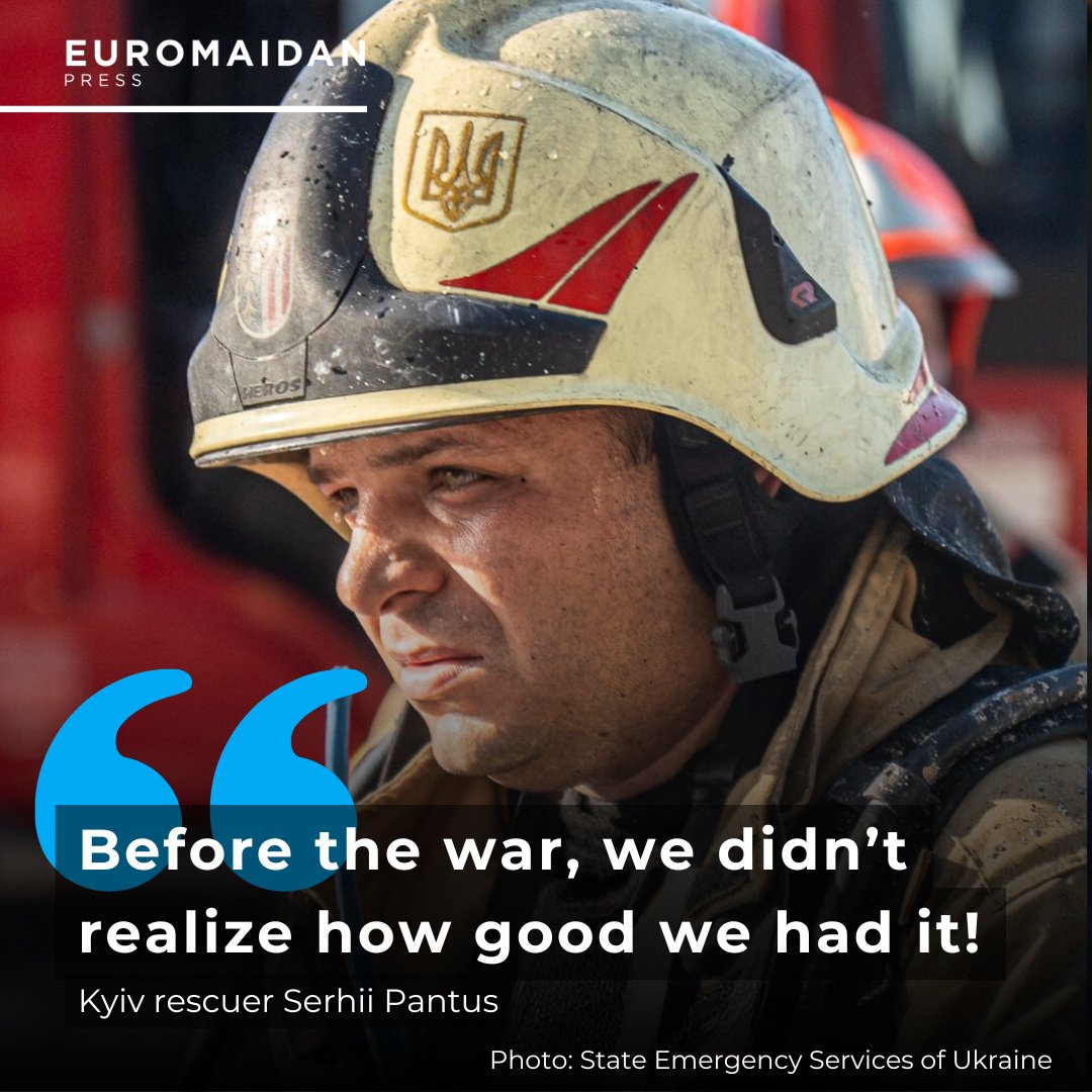 Kyiv rescuer saves 48 during bombing