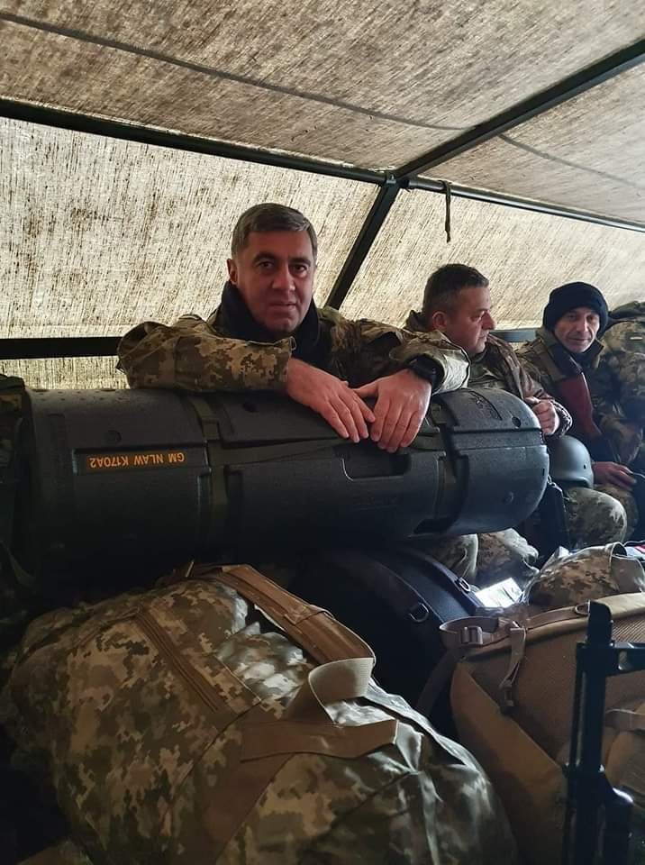 Georgia’s ex-Defense Minister Joins Ukraine’s International Legion to Fight Russia