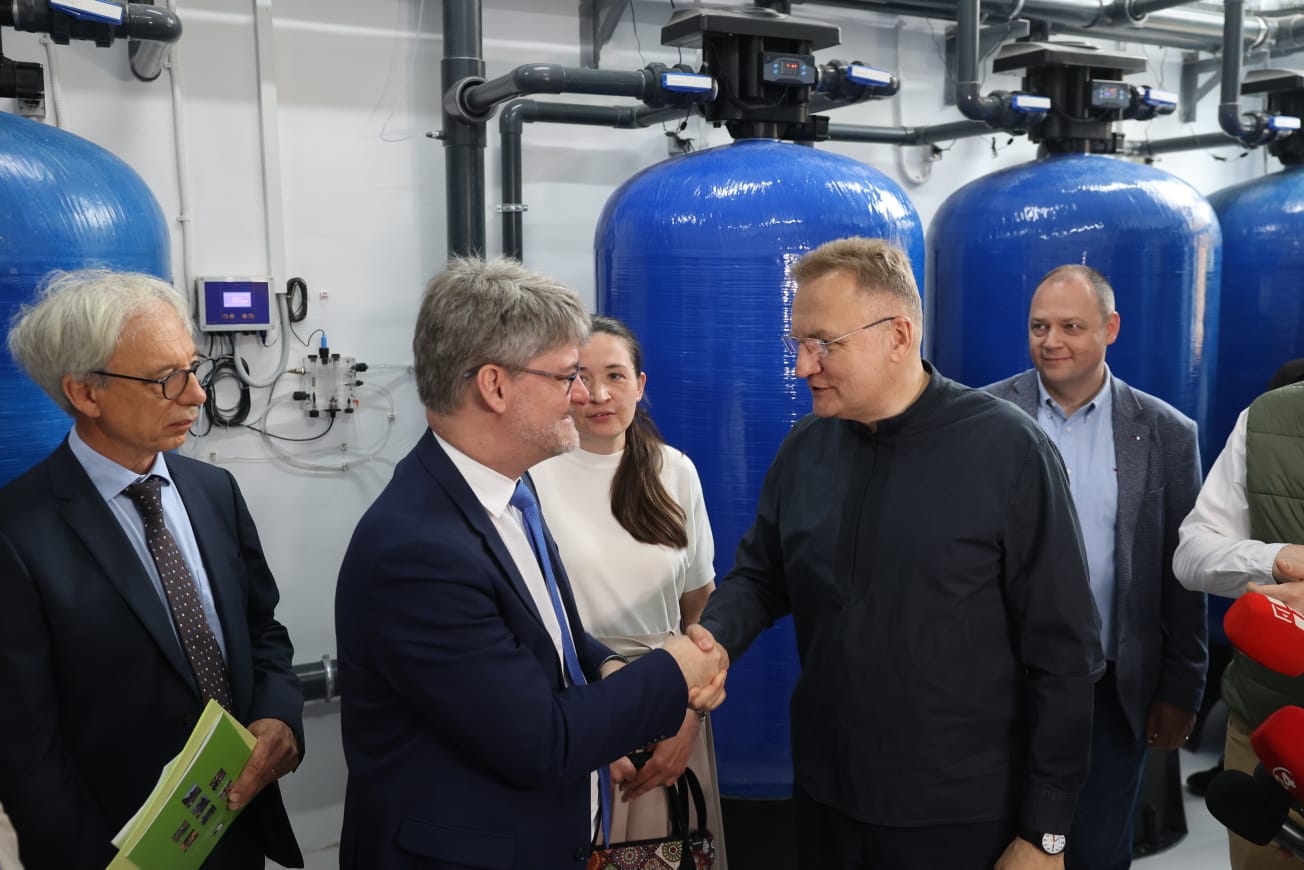 New Water System Inaugurated for Unbroken Center in Lviv
