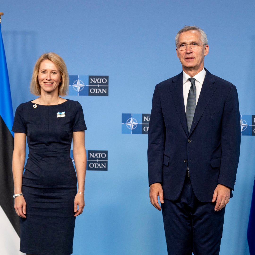 Stoltenberg praises Estonia’s NATO contributions and Ukraine support