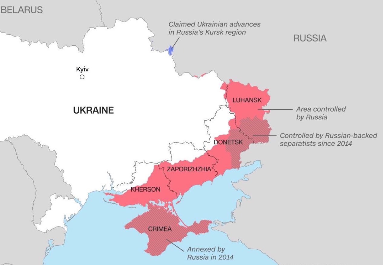Putin demands Ukraine surrender four regions; Kyiv cannot sign deal